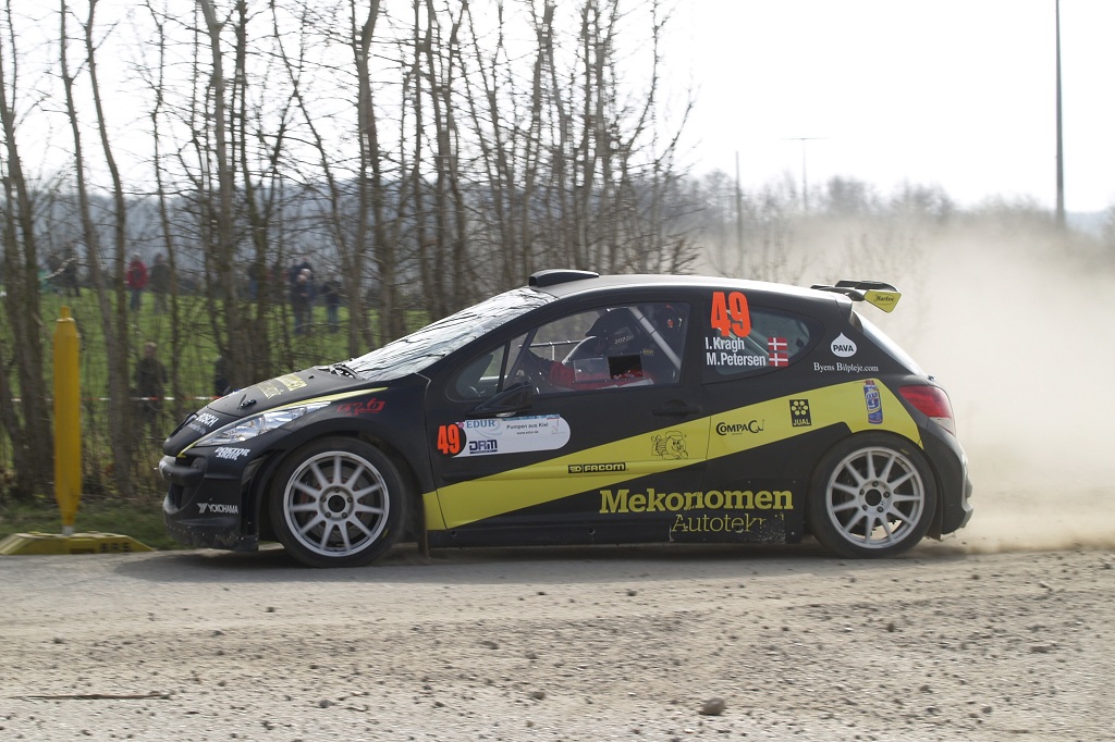 I weekenden skal Ib Kragh og Mie Petersen igen i kamp
(Foto: DanskRallyFoto)
